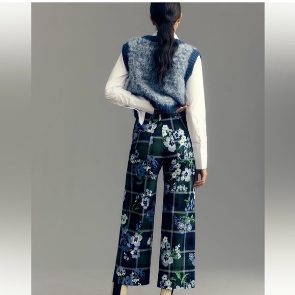 Anthropologie The Colette Wide-Leg Pants 25 TALL - Picture 2 of 7